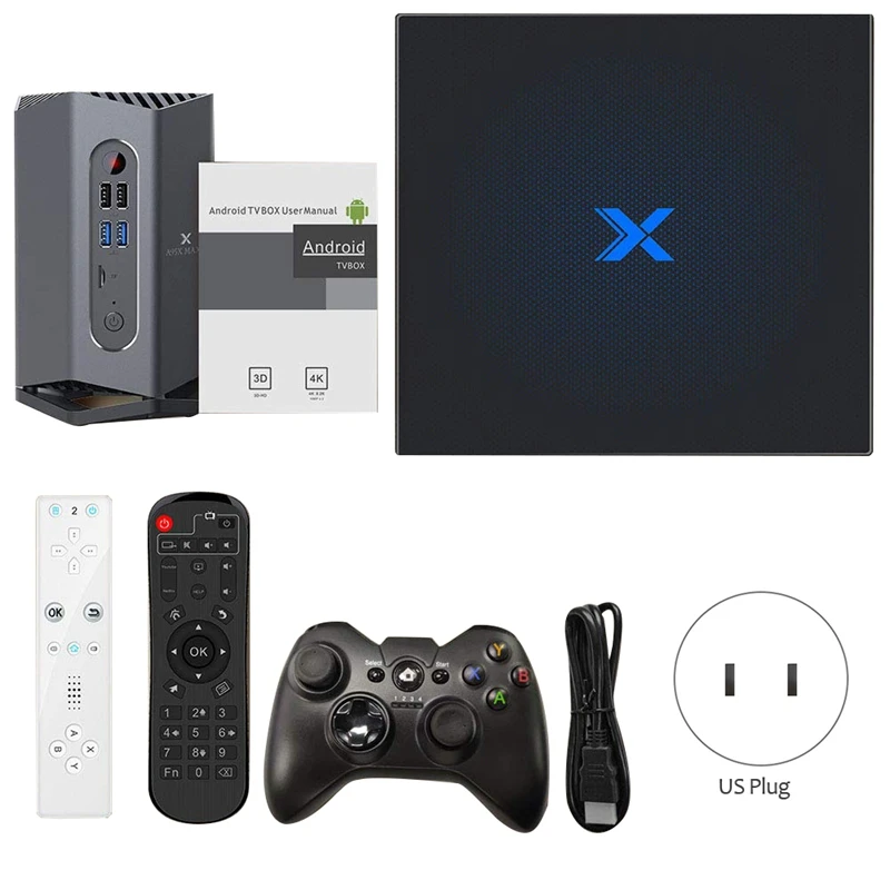 FULL-A95 Max Plus Smart tv Box 4G 64GB Android 9,0 tv Box S922X 2,4G& 5G Dual WiFi BT4.2 1000M медиаплеер Top Smart tv Box