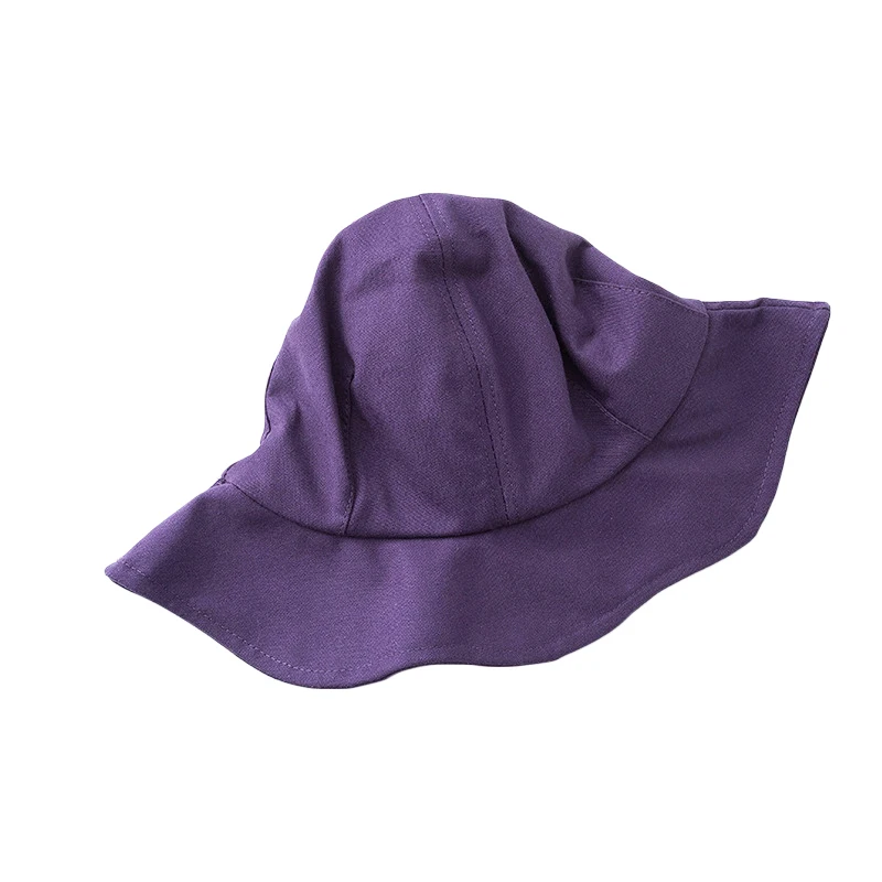 Purple Мужская шапка для рыбалки, модная, дышащая, для студентов, для путешествий, кепка, весенняя и осенняя, одноцветная, уличная, в стиле хип-хоп, шапки TG0068 - Цвет: Purple