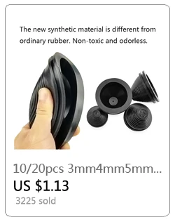 243Pcs/box Rubber Grommet Gasket Kits for Wire Cable Black Assortment Set