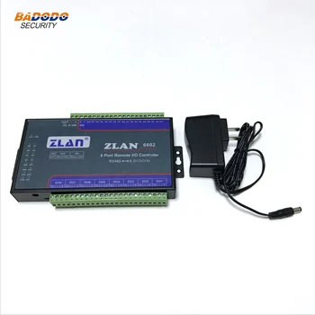 

Analog data acquisition module 8 way DI/DO/AI remote IO controller digital switch ZLAN6802
