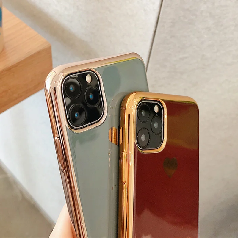 IPWSOO покрытие сердце любовь мягкий чехол для телефона для iphone 11 Pro Max X XR XS Max для iphone 6 6s 7 8 Plus ТПУ силиконовый чехол Fundas