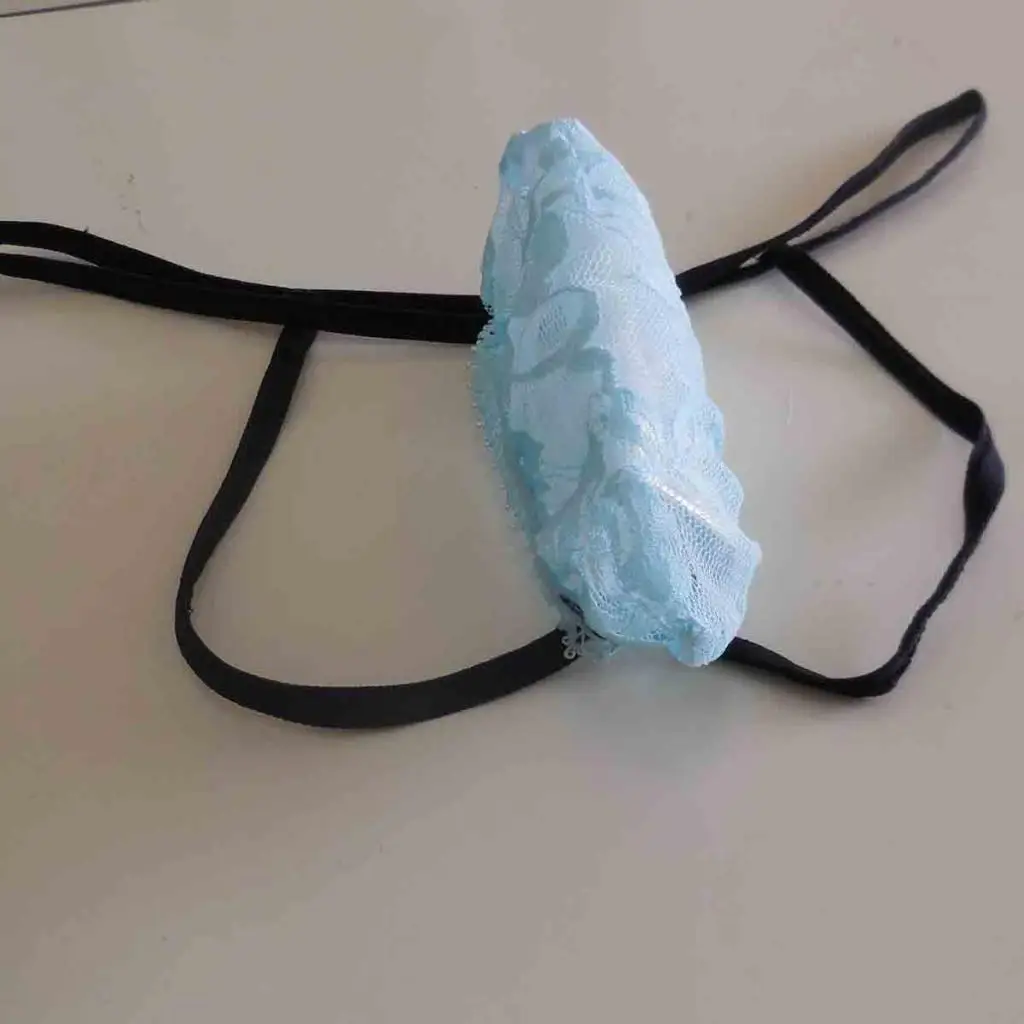 Men's Sheer Lace Jockstrap Underwear Hollow out Low Rise T-Back G-string Mini Briefs Thong Lingerie