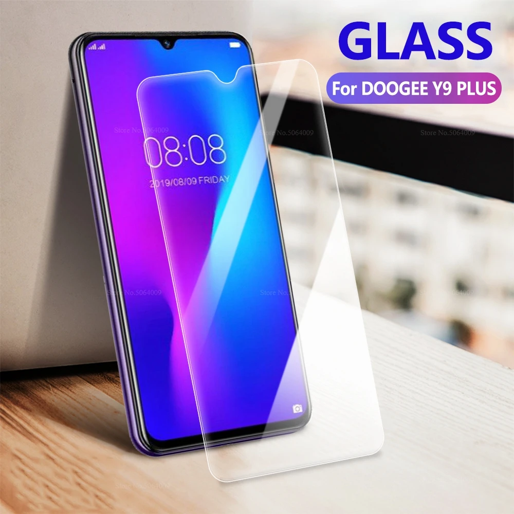 2 шт. прозрачная защитная пленка для экрана Doogee Y9 Y8 Plus N20 N10 S90 Pro 9H закаленное стекло