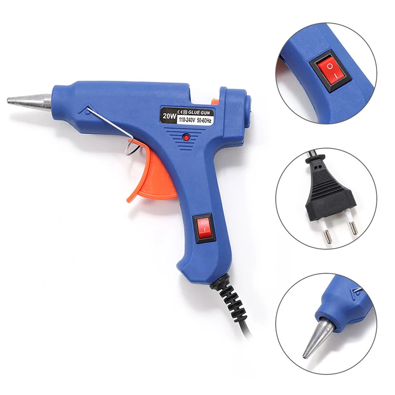 20W Hot Melt Glue Gun Household Industrial Mini Guns Electric Heat