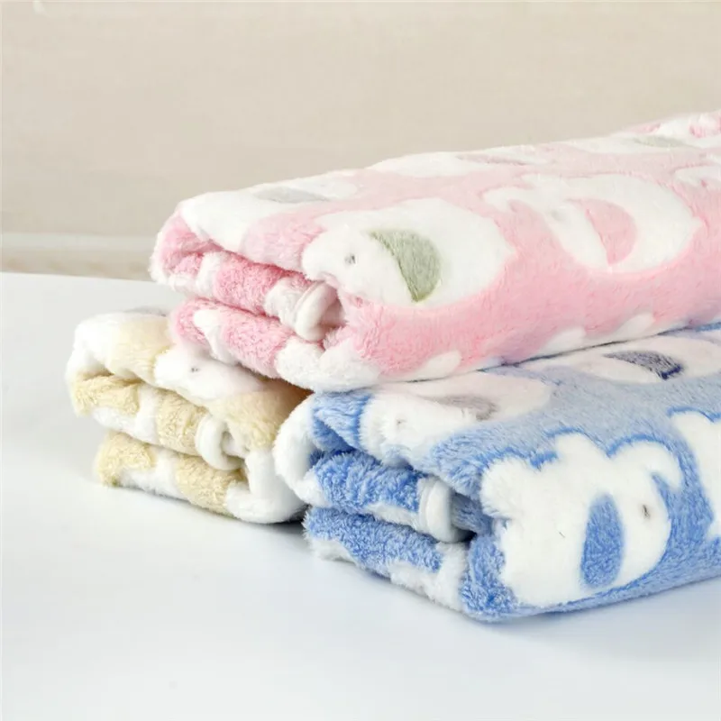 Осенне-зимний теплый коврик для кошек милое мультяшное Хлопковое одеяло Подушка