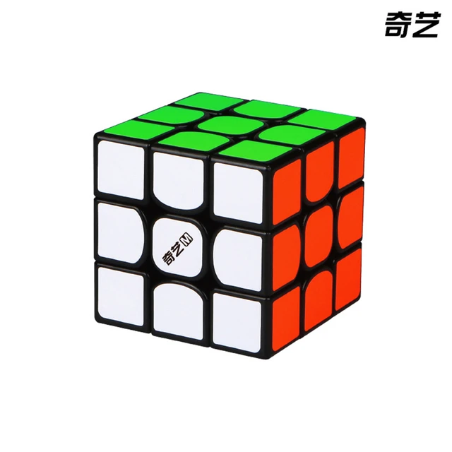 Qiyi Magnetic Magic Cube 2X2 3X3X3 4X4X4 5X5X5 Pyramid Professional Adults Antistress Speed Puzzle Children Educational Fun Toy 3X3 M Black
