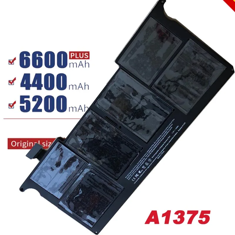 7 3 V 35WH A1375 батарея для MacBook Air 11 &quotдюймов A1370 (только версия поздней версии 2010) MC505LL/A