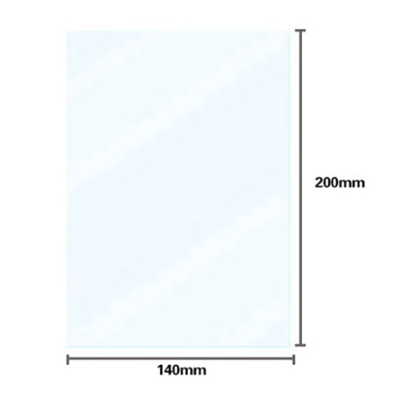 8 шт 140x200 мм SLA/lcd FEP пленка 0,15-0,2 мм толщина для фотонной смолы DLP 3d принтер