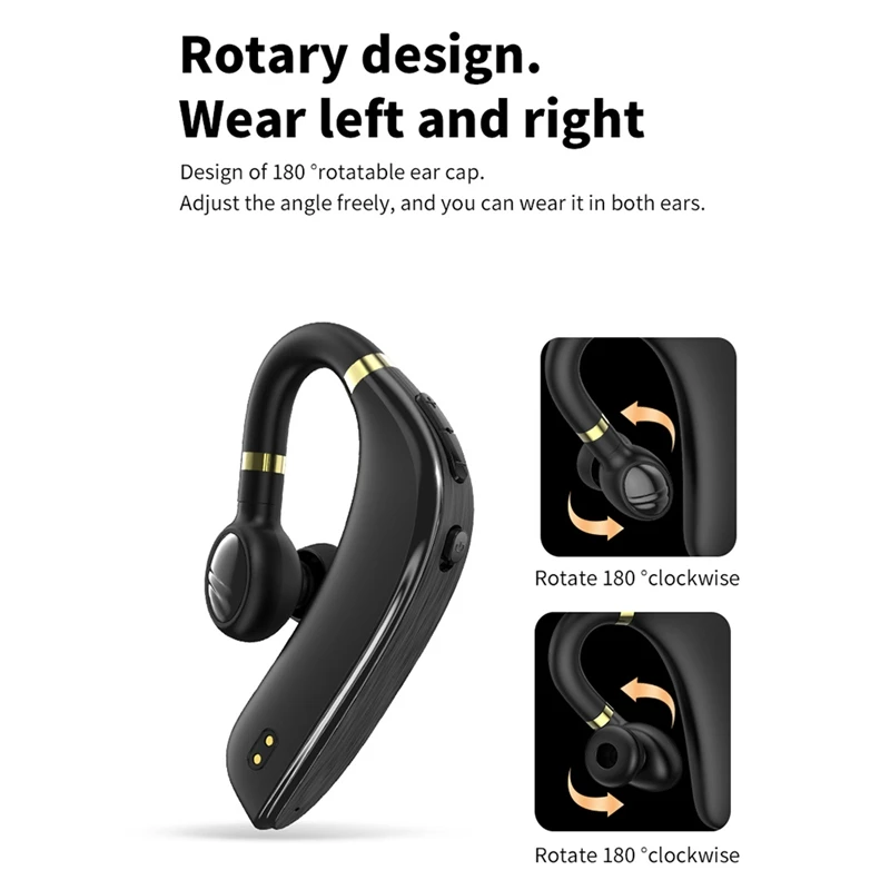 A10 Bluetooth Headphones Handsfree Wireless Headset Business Headset Drive Call Sports Earphones for iPhone Samsung