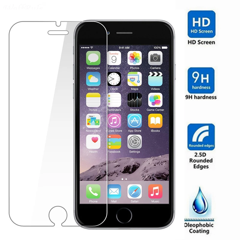 Screen Protector Glass for Apple iPhone 7 Plus 9H Tempered Glass for iPhone 8 Plus Glass on iPhone 7 Plus 8 Plus Protective Film