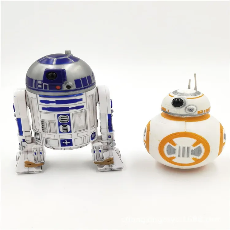 2 шт./компл. Звездные войны R2-D2 BB-8 йода фигурку коллекция украшений аниме фигурка
