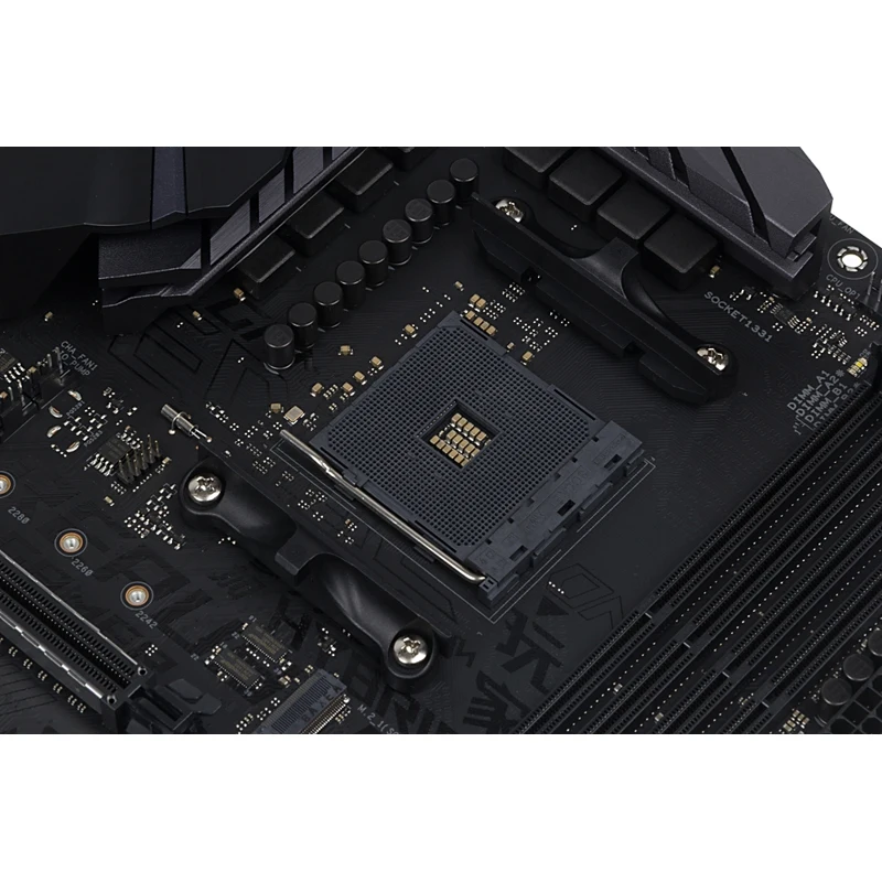 Материнская плата Asus ROG STRIX B450-F GAMING Soc-AM4 AMD B450 4xDDR4 ATX AC`97 8ch(7.1) GbLAN RAID