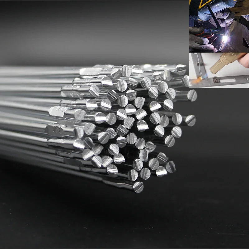 5356 Aluminum magnesium welding Wire Magnesia aluminum cored wire Low Temperature 500mm 4043 Aluminum silicon welding Wire welding wire aluminum welding rods