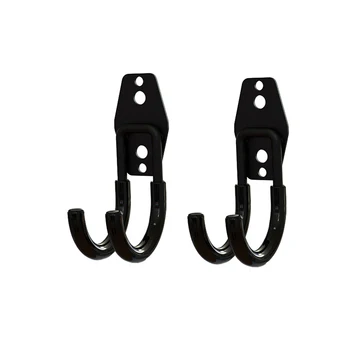 

New 2pcs Wall Mount Hook Heavy Duty Iron Wall Hooks For Home Kitchen Garage Hanging Storage Hanger