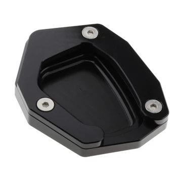 

Motorcycle Kickstand Pad Plate Anti-slip Kick Stand Support Replacement for BMW K1600 GT GTL 2016-2019 (Black)