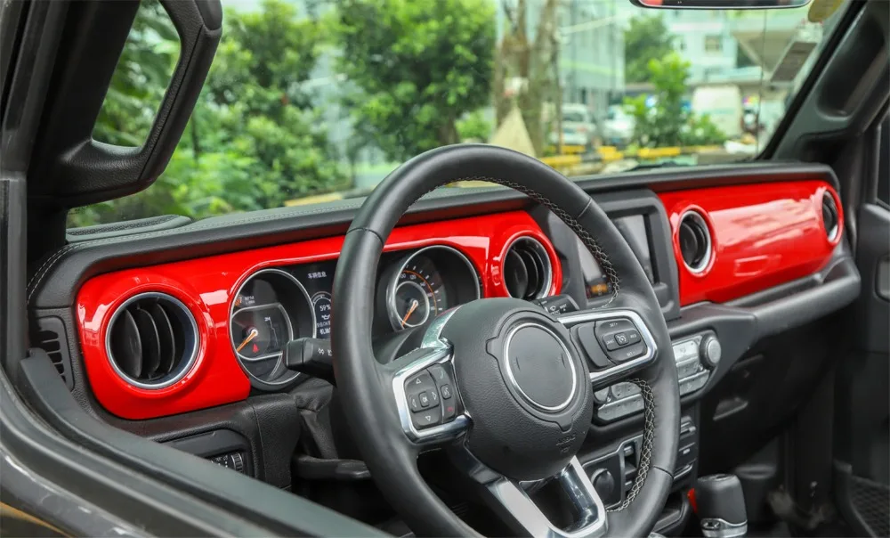 Для Jeep Wrangler JL вверх центр управления инструмент декоративная панель барьер для собак в машину модификация интерьера Органайзер аксессуары