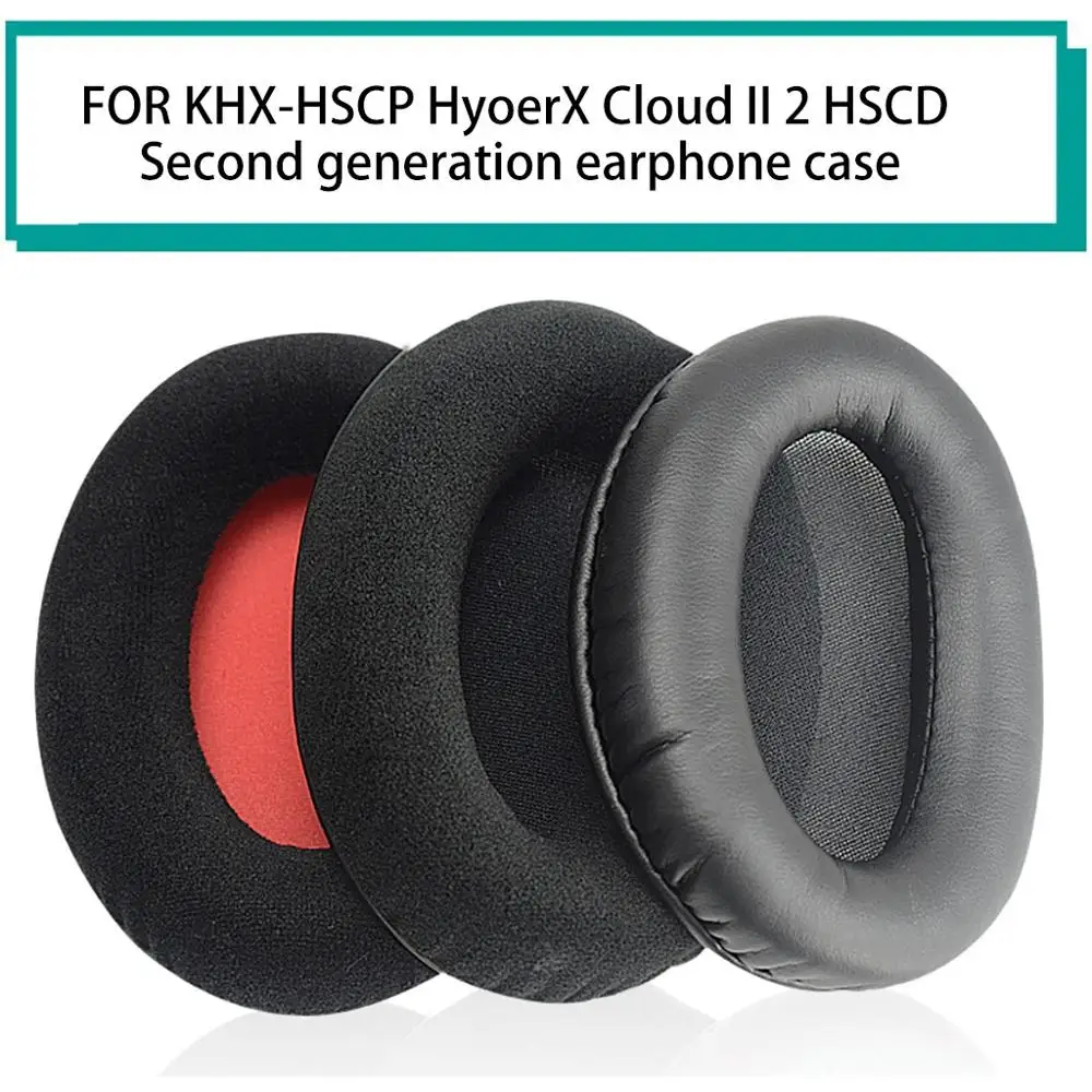 Sponge Ear Pads Cushion Replacement For Kingston Hyperx Cloud 2