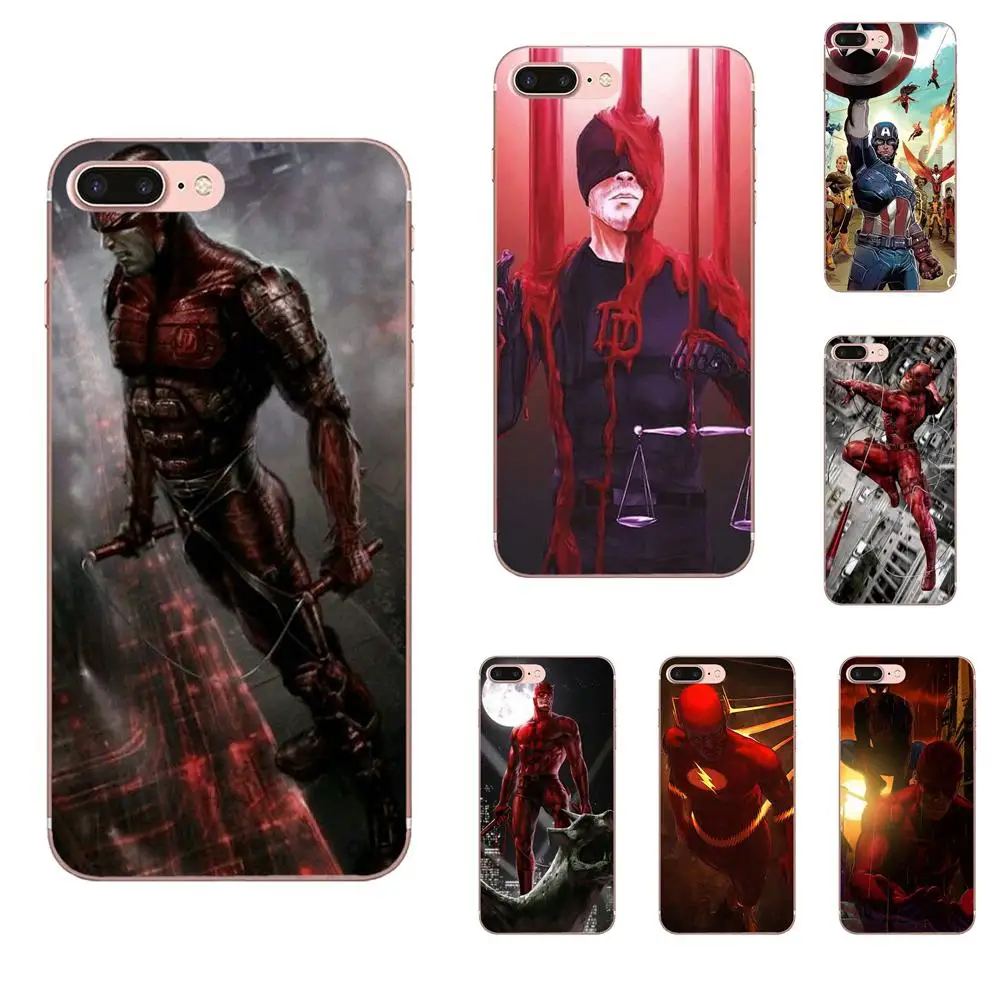 Новое поступление мягкий 49x Daredevil World On Fire для Sony Xperia Z Z1 Z2 Z3 Z4 Z5 compact Mini M2 M4 M5 T3 E3 E5 XA XA1