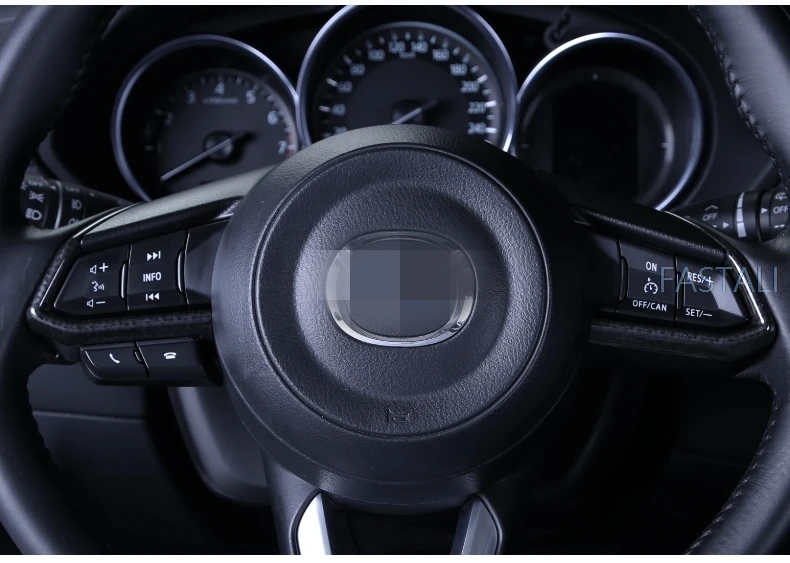Для Mazda 2th CX-5 CX5 CX 5 руль декоративный круг блестки яркий интерьер ремонт наклейки для автомобиля Стайлинг