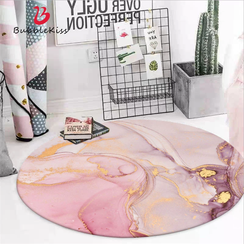 Rugs And Carpets For Home Living Room Nordic Abstract Pattern Pink