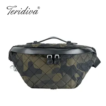 

High Quality Fashion Camouflage Waist Bag Casual Travel Leisure Fanny Pack Belt Women's Waists Bags Purse