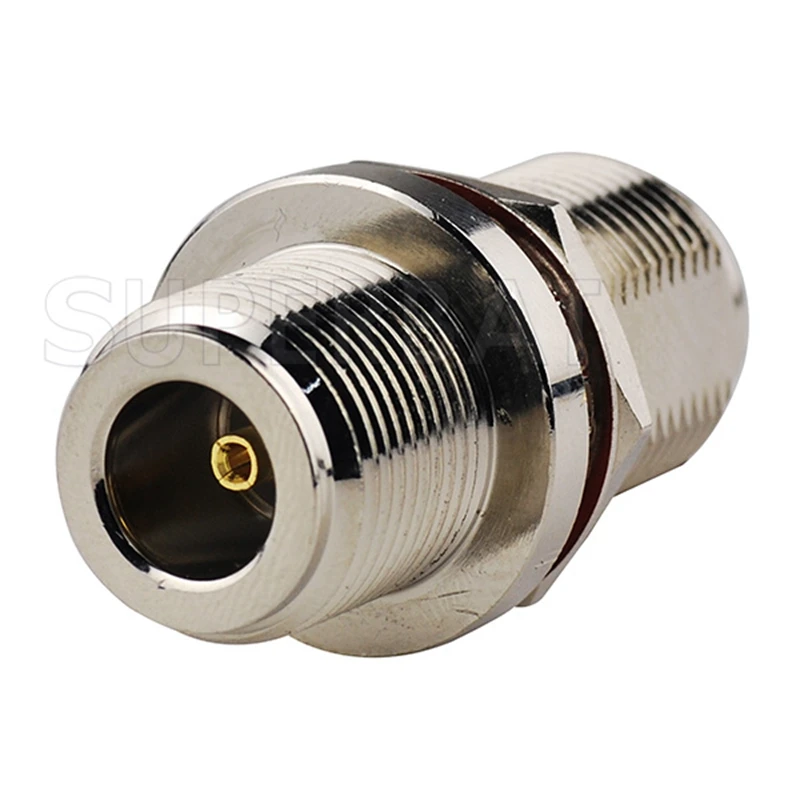 RF Coaxial Connector Adapter N Female to Jack Bulkhead Straight