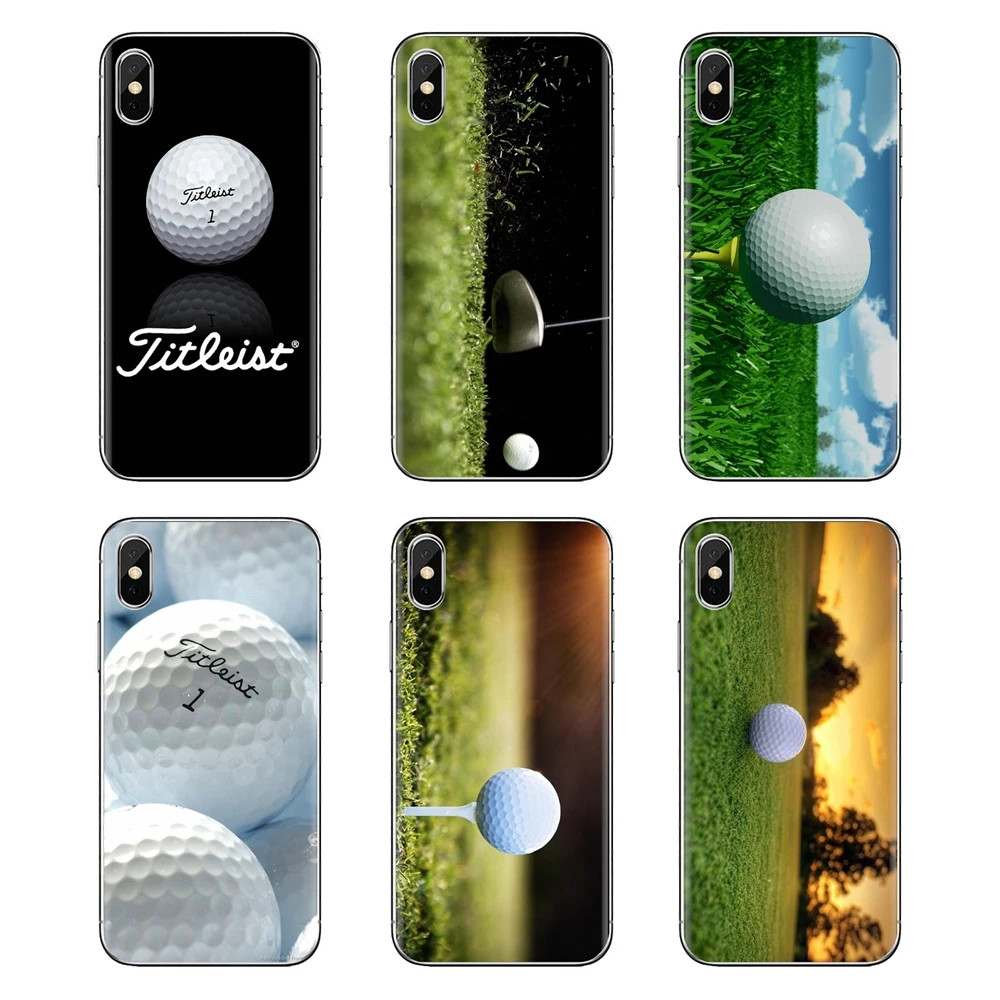 

Many Golf Ball Pattern Sport Transparent Soft Cases For iPod Touch Apple iPhone 11 Pro 4 4S 5 5S SE 5C 6 6S 7 8 X XR XS Plus Max