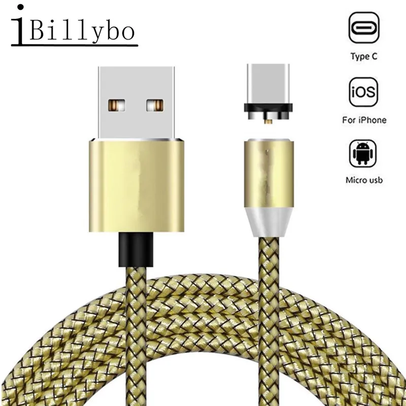 Магнитный зарядный кабель Micro USB Oppo F7 K1 адаптер быстрой зарядки для Samsung galaxy A50 S8 A3 A5
