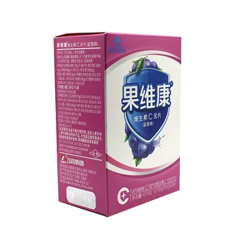 

Shiyao Brand Fruit Wecan Blueberry Flavor Various Vitamin C Buccal Tablets VC Tablets Non-efferescent Tablets 60 Tablets 24 Cfda