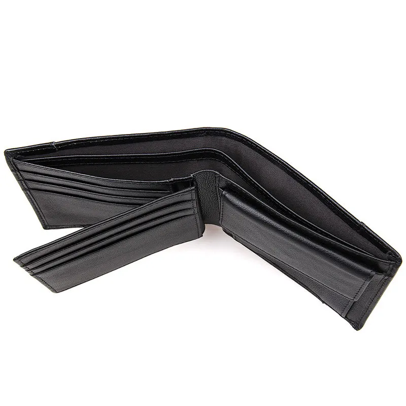 Cena Portfel męski prawdziwej krótka skórzana portmonetka