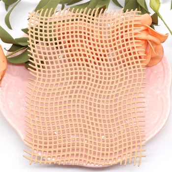 

YPP CRAFT A2 Card Burlap Background Metal Cutting Dies Stencils for DIY Scrapbooking Decorative Embossing DIY Paper Cards