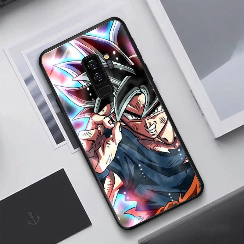 Hot Dragon Ball Super Son Goku black soft TPU phone cases for Samsung Galaxy S10 S10PLUS S7Edge S8 S9 Plus note 8 A750