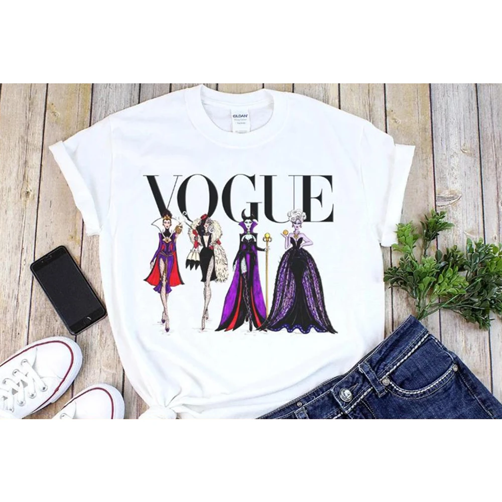 Disney Evil Queen Fashion T-Shirt for Women Multi