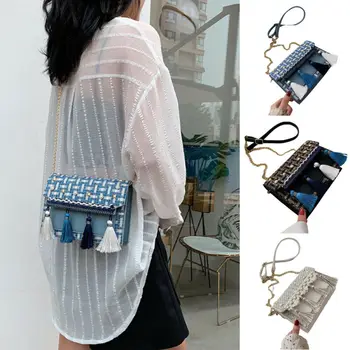 

Fashion Women Quilted Chain Bag PU Leather Shoulder Crossbody Handbag Messenger