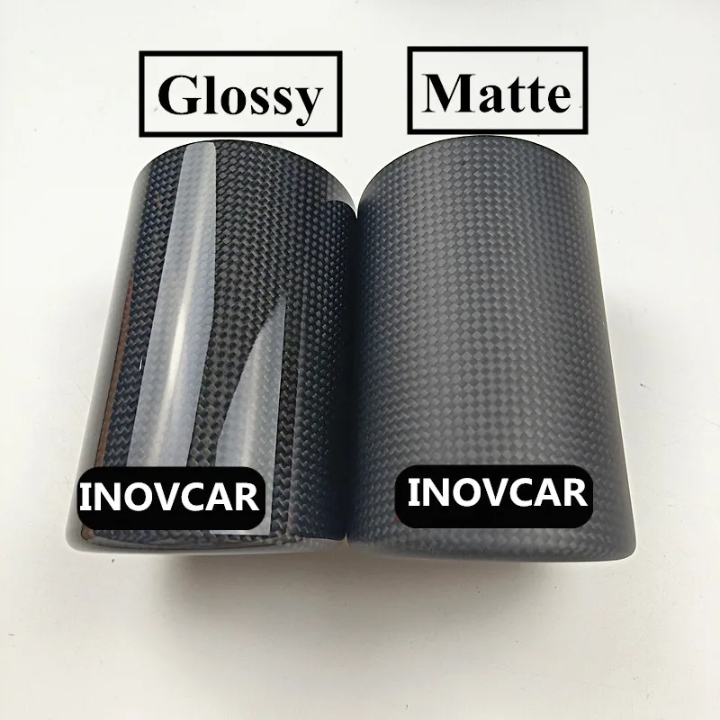 

1PCS Car Universal Exhaust Pipe Carbon Fiber Cover Exhaust Muffler Pipe Tip case Akrapovic Exhaust Tip housing Nozzles Tails