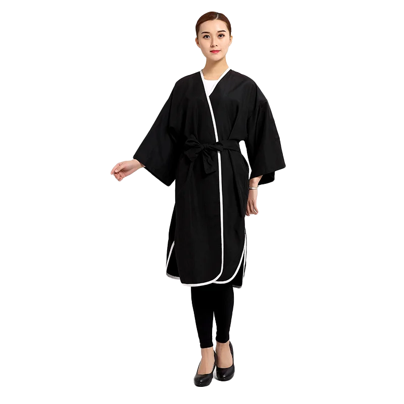 Barbers Hairdresser Salon Adult Waterproof Long Sleeve Cape Gown Wrap