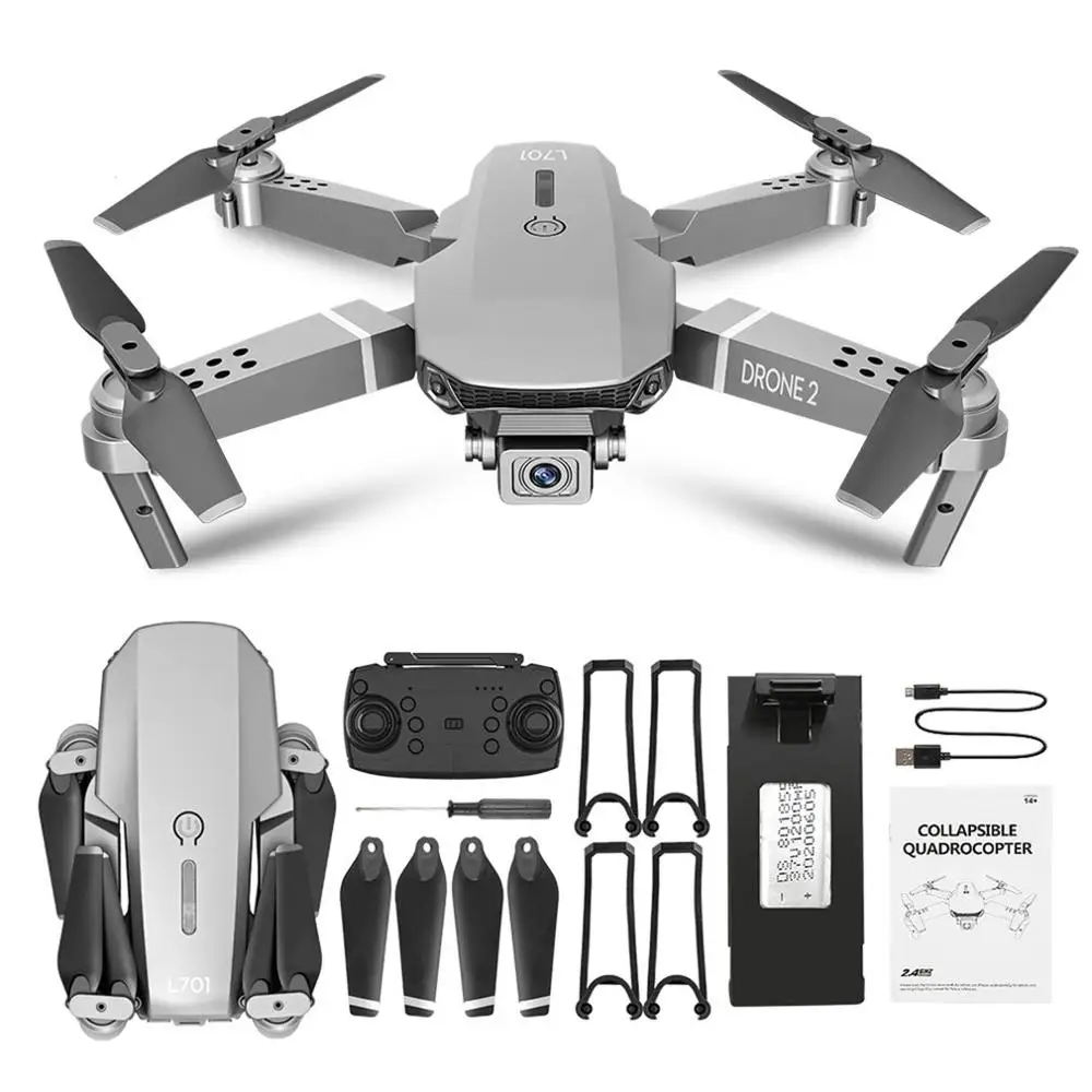 Professional E68 RC Helicopter 4K Four-axis Aircraft Professional Drone With Camera HD 2.4G WIFI FPV Quadcopter Drone Kids Toys