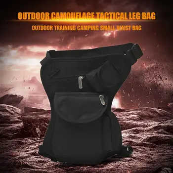 

Sports Bag Convenient Fashion Below 10L 800D Oxford Cloth Outdoor Diagonal Package Waist Backpack Leg Bag Travel Pocket