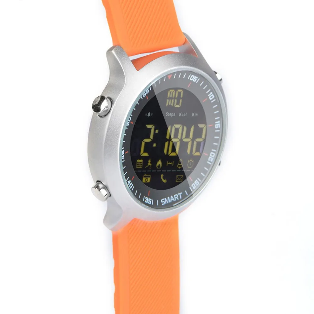 EX18 Sports Smart Watch Step Counter Phone Information Alarm Clock Reminder Bluetooth Waterproof Luminous Dial Wristwatch