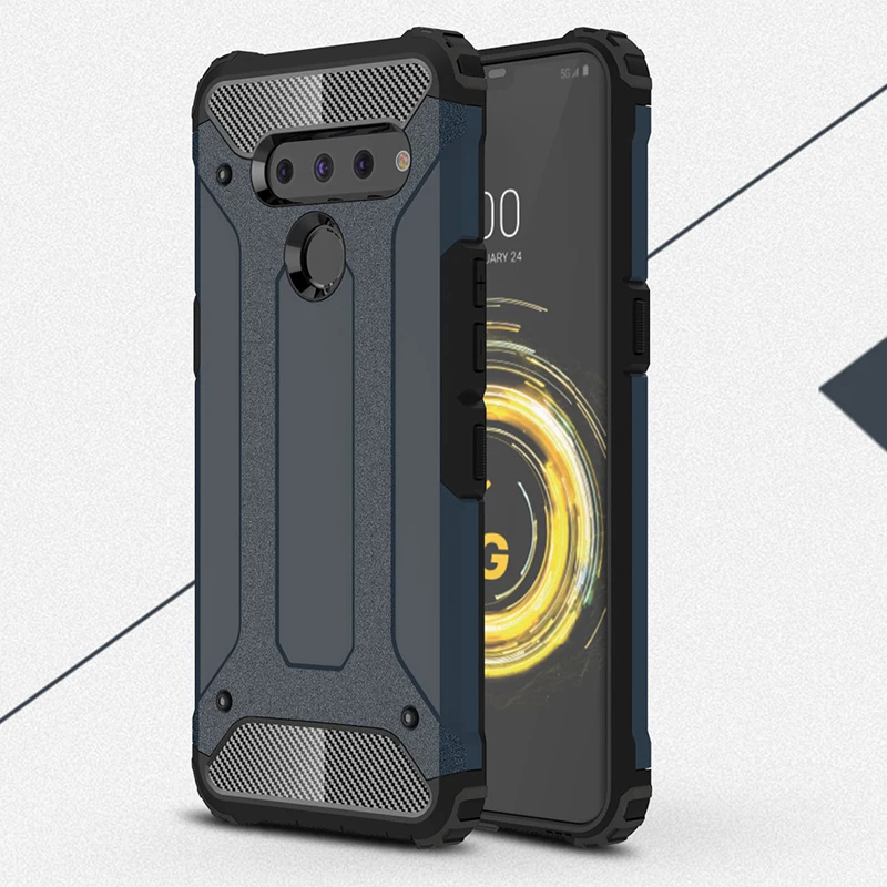 Прочный защитный чехол для LG V40 G7 G6 K8 K5 K10 K7 K4 G5 противоударный G8 G8S V50 ThinQ жесткий