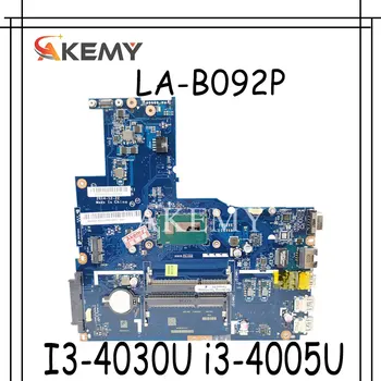 

New ZIWB2/ZIWB3/ZIWE1 LA-B092P For Lenovo B50-70 Laptop Motherboard SR1EN I3-4030U i3-4005 DDR3L 100% Tested