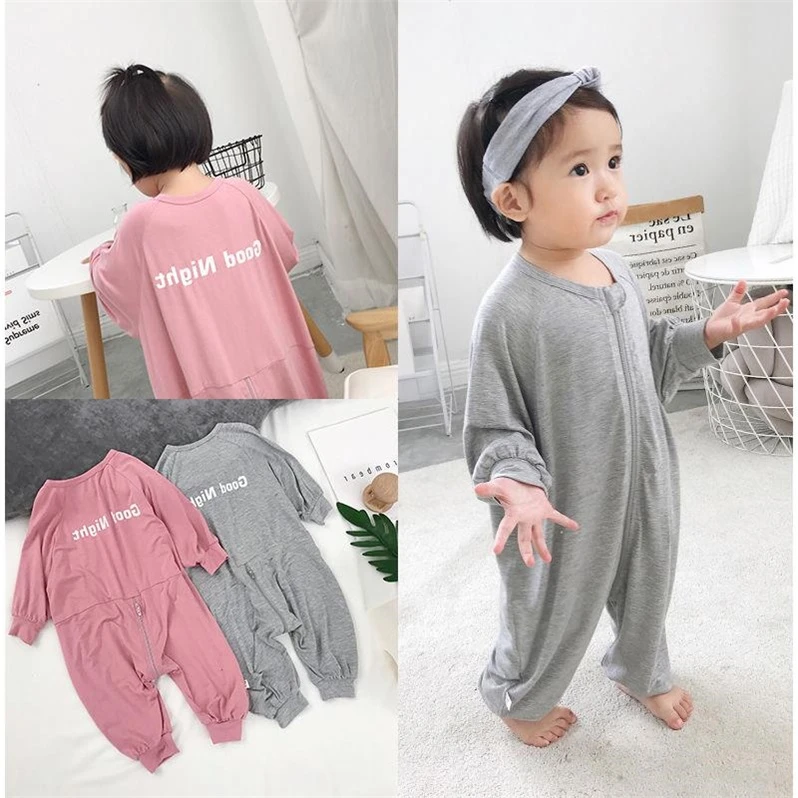 baby zipper pajamas