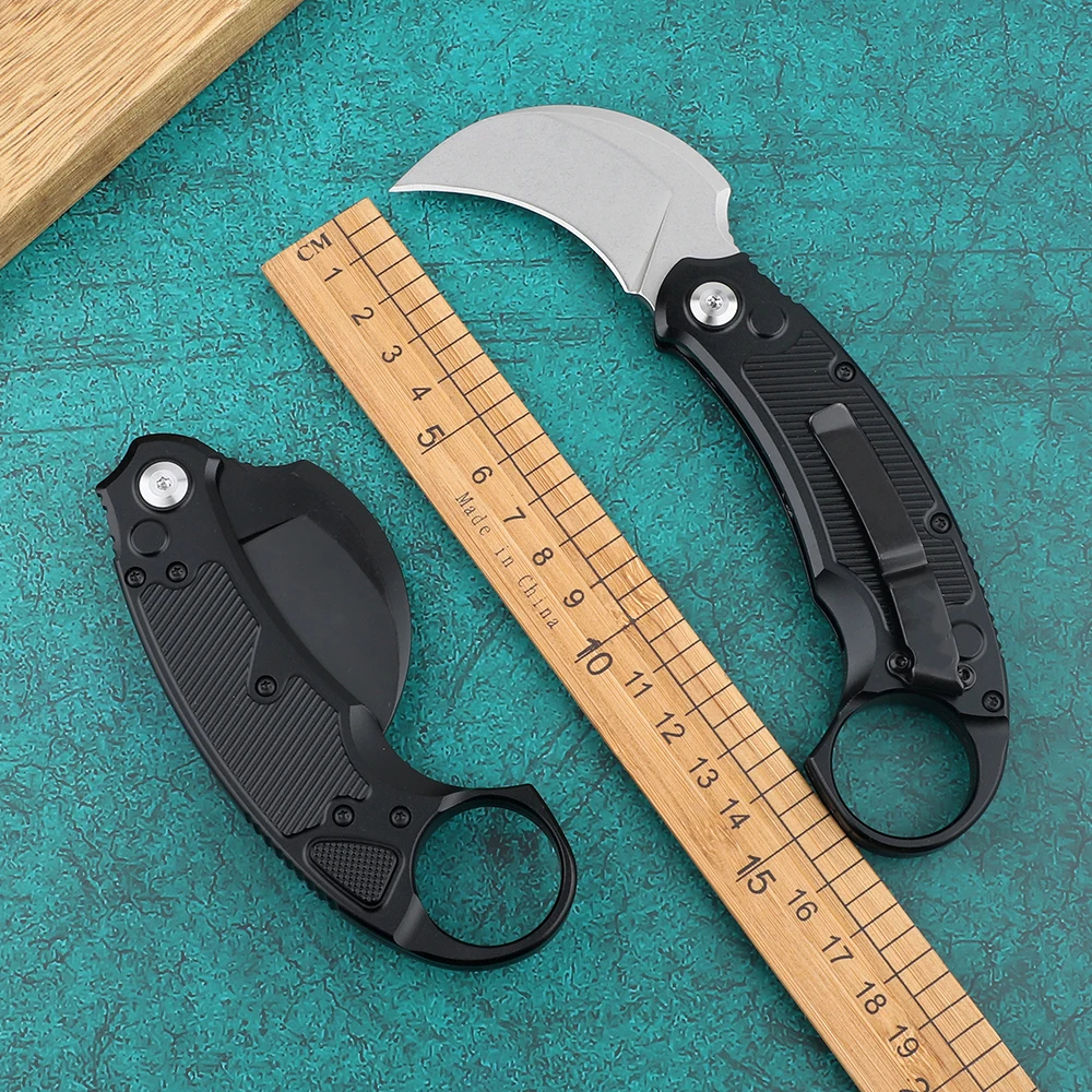 Высокая твердость нож Karambit лезвие точить складные ножи кемпинг выживания Тактические карманные коготь ножи ручные инструменты