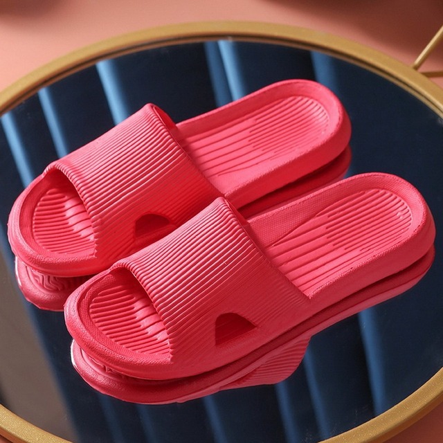 female summer household couple indoor non-slip soft bottom home mute bath bathroom sandals and slippers
