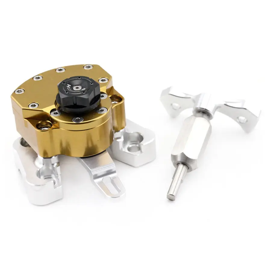

Steering Damper For DUCATI MONSTER 796/1100/S/EVO Motorcycle Accessories Adjustable Stabilizer Mount Bracket Kit Reversed Safety
