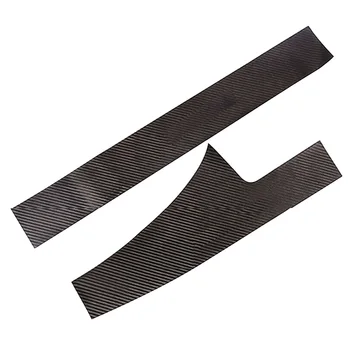 

Wear Resistant Anti Scratch Auto Accessories Carbon Fiber Door Sill Strip Decoration Easy Install Adhesive Car Sticker For Tesla