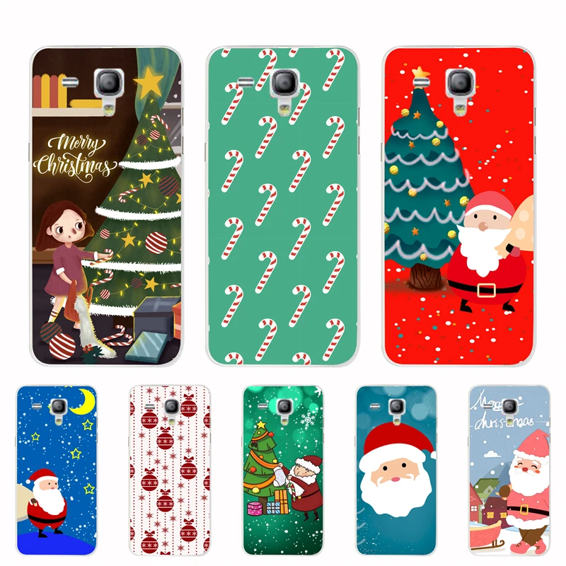 Merry Christmas Case For Samsung Galaxy S Duos GT S7562 GT-S7562 7562 Trend Plus S7580 S7582 GT-S7580 GT-S7582 Cover Silicone |