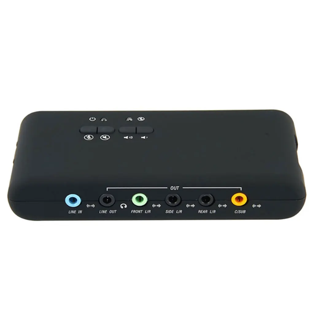 USB 2,0 Звуковая карта добавить на карты Cmi-6206 чипсет USB 7,1 Звуковая карта с SPDIF и USB Удлинительный кабель Дистанционное Пробуждение поддержка