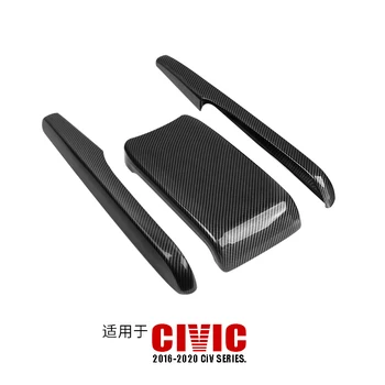 

16 to 18 for Honda Civic ten generation modified armrest case cover central armrest case panel paste special interior decoration