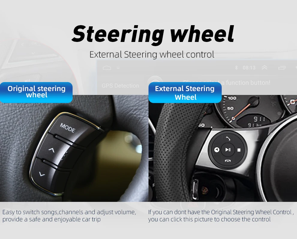 Clearance 10.2" Android 8.1 Car Radio GPS Navigation Multimedia Player for Nissan X-Trail Qashqai 2014 -2017 with Quad core wifi Stereo 2